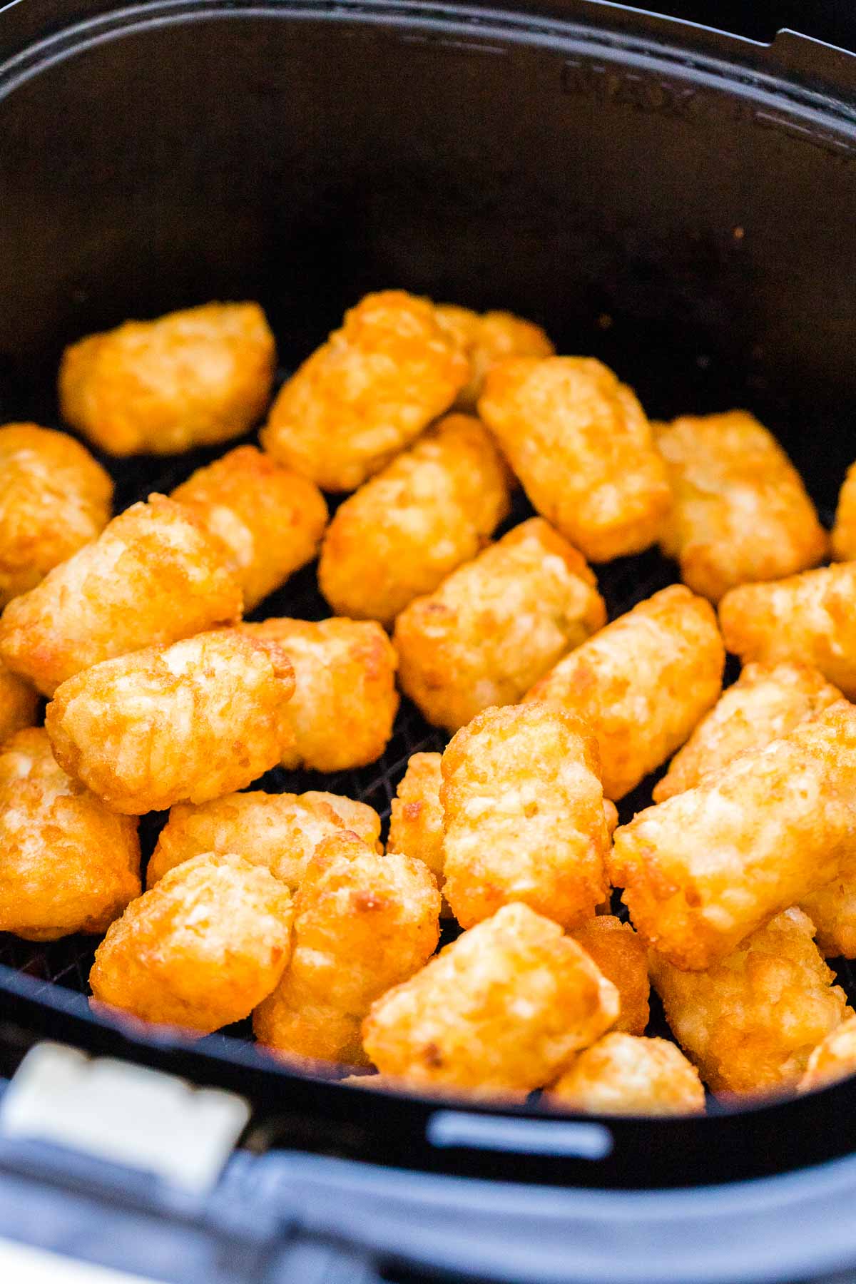 Tater tots dans l'Air Fryer.