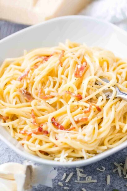 Pâtes à la Carbonara