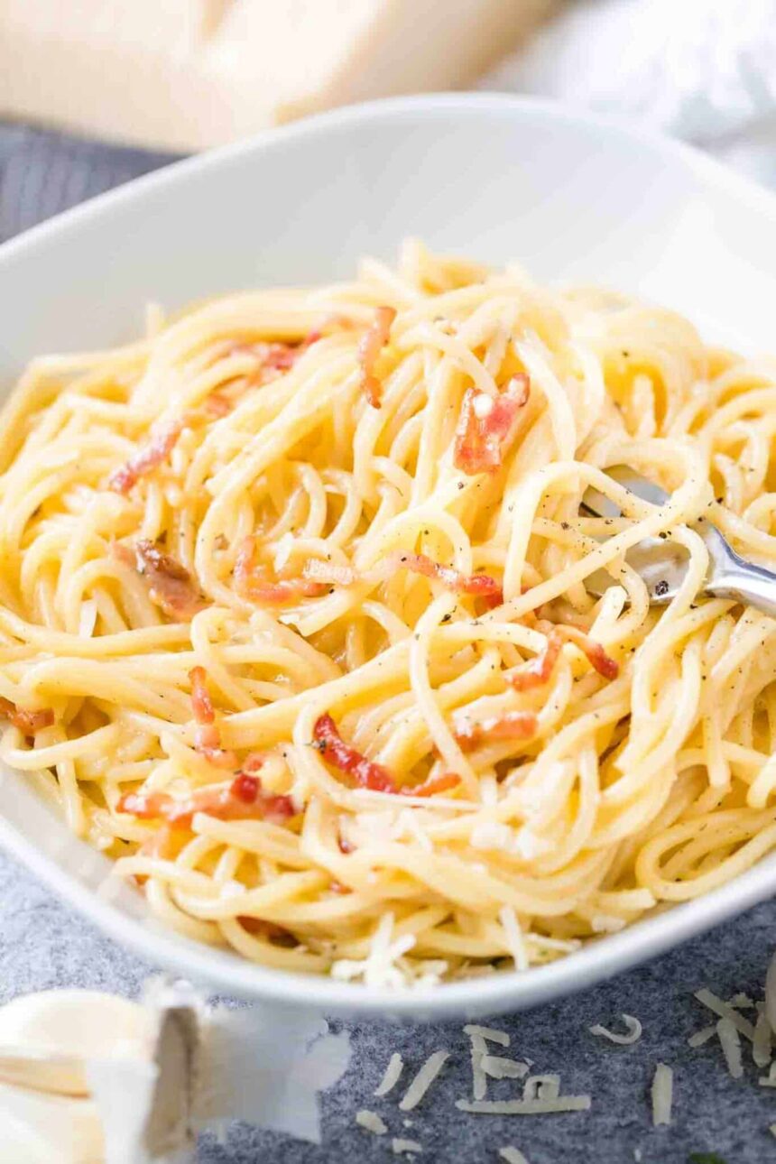 Pâtes à la Carbonara