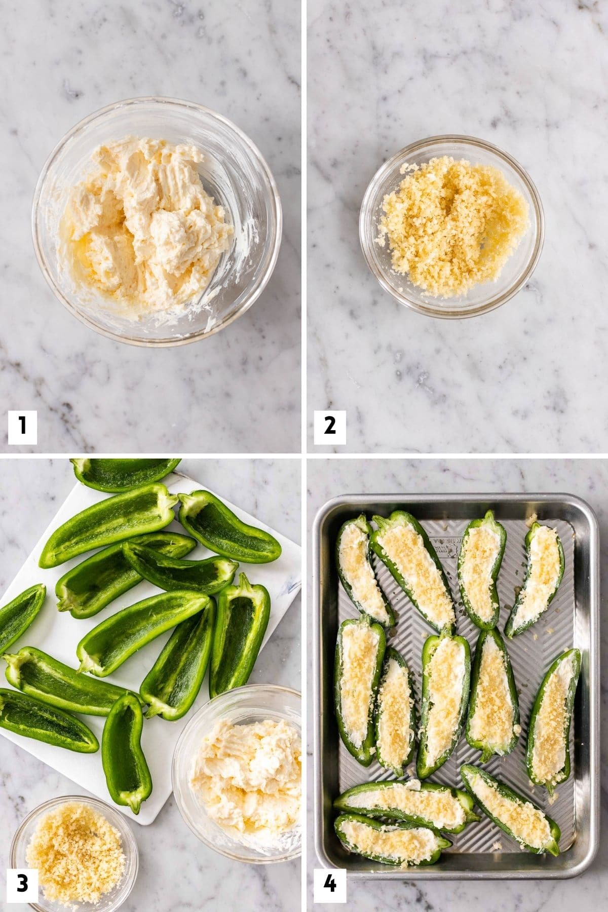 Étapes pour faire des Jalapeno Poppers dans l'Air Fryer