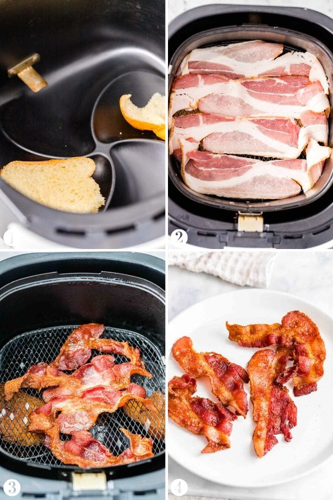 Comment faire du bacon à la friteuse à air