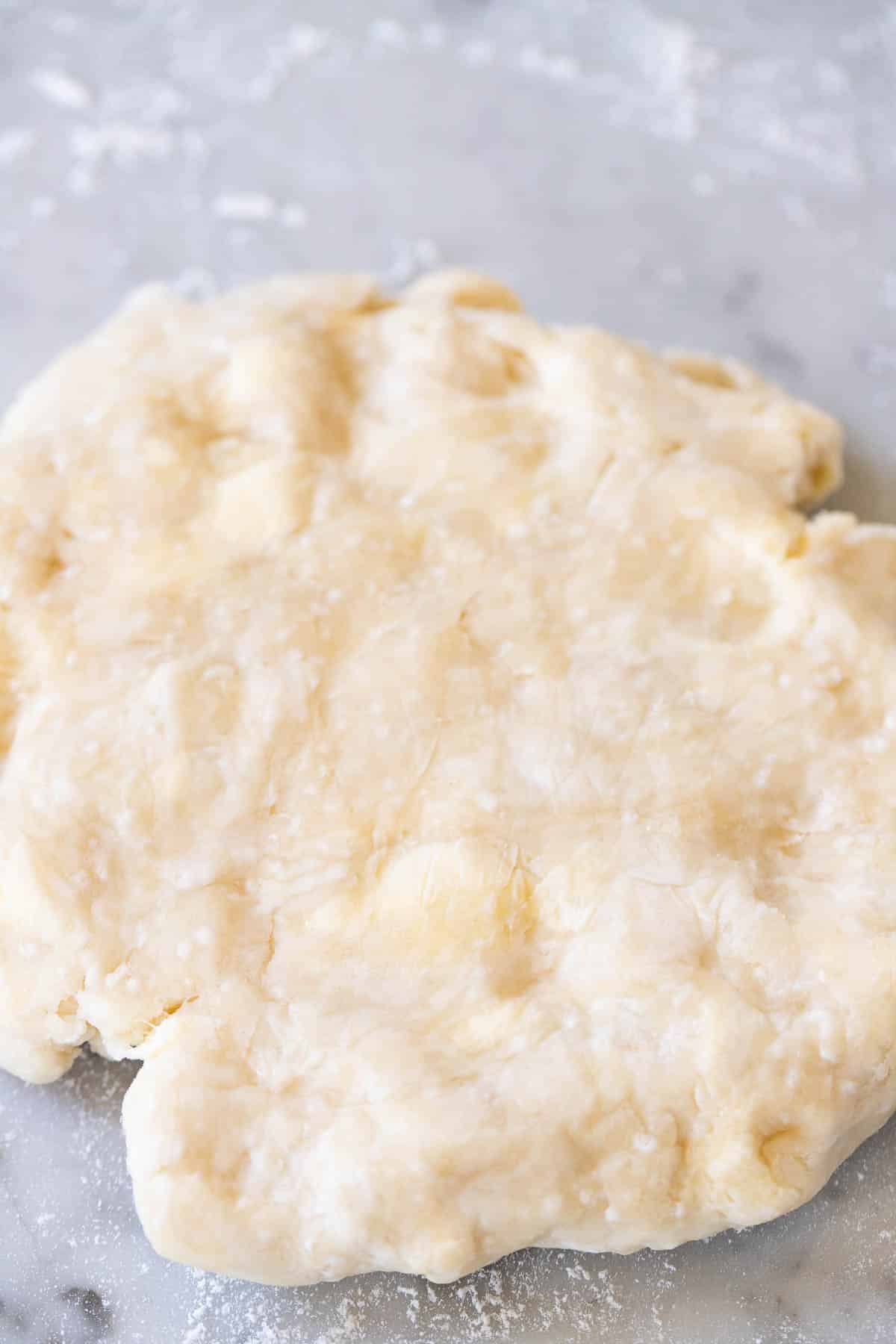Pâte à tarte maison.