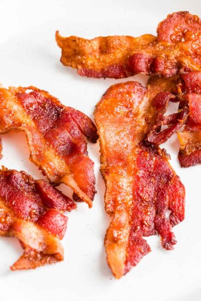 Bacon à la friteuse à air