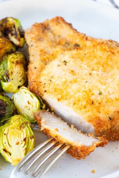 Côtelettes de Porc Panées à la Friteuse à Air