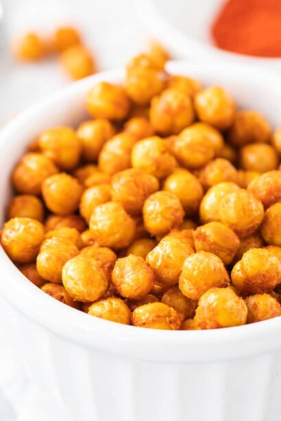 Pois chiches à la friteuse à air