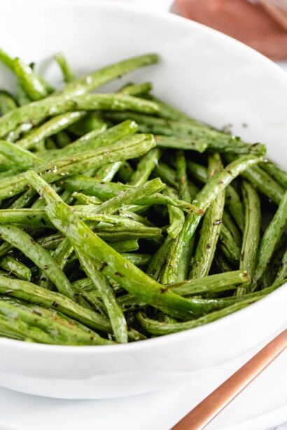 Haricots verts à la friteuse à air