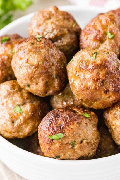 Boulettes de Viande à la Friteuse à Air