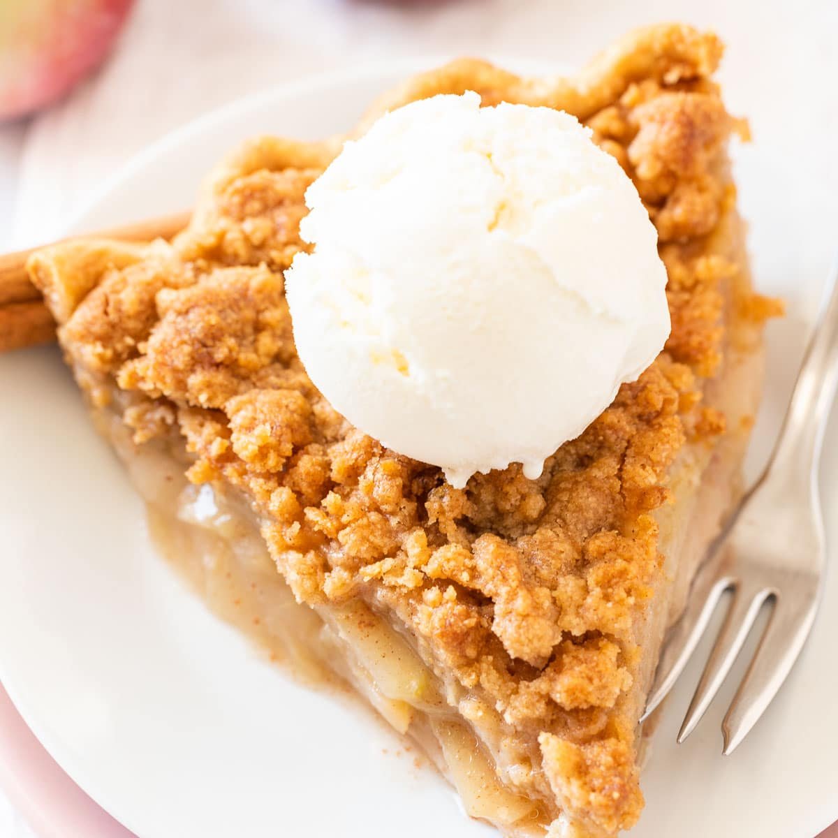 Recette de Tarte aux Pommes et Crumble