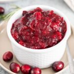 Sauce aux Canneberges et au Gingembre