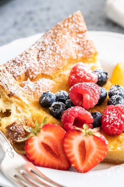 Crêpe néerlandaise géante