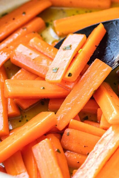 Carottes Glacées au Miel