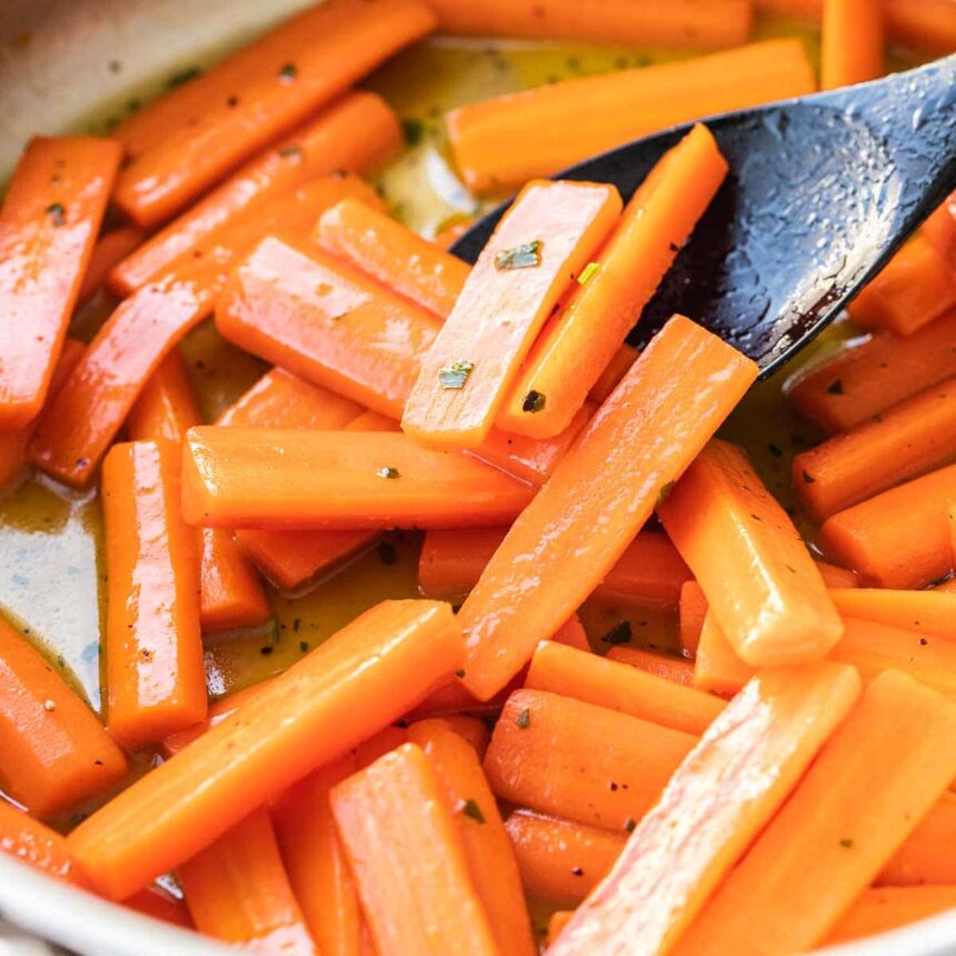 Carottes Glacées au Miel