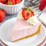 Gâteau au fromage aux fraises sans cuisson