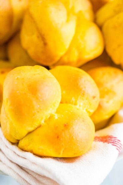 Petits pains au potiron