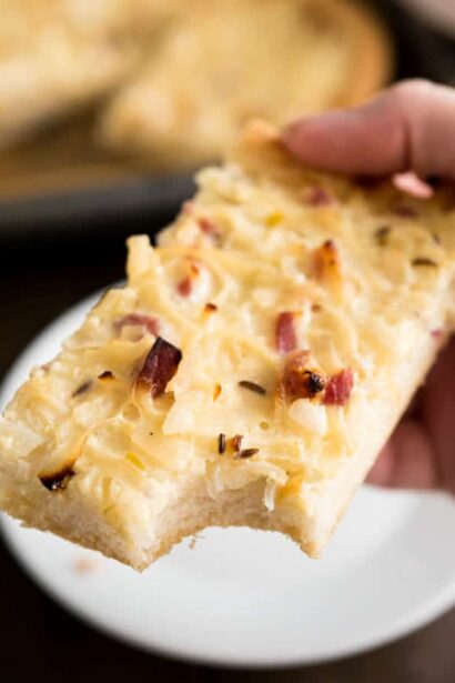 Recette Facile de Tarte aux Oignons