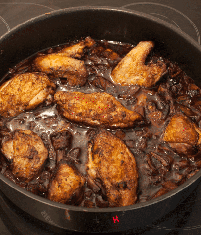 Recette facile de coq au vin