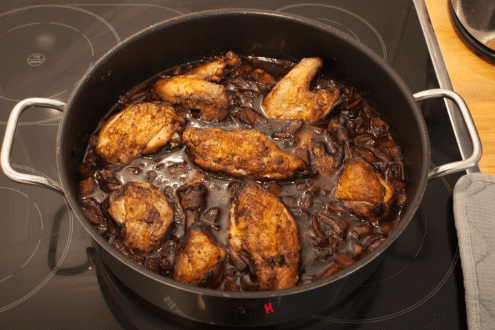 Coq au vin facile