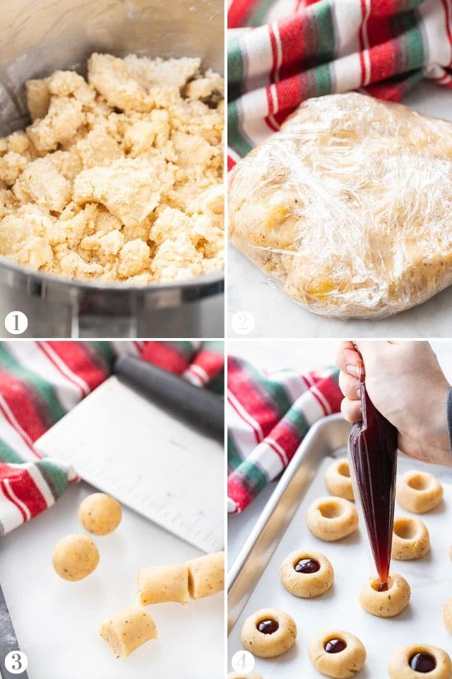 Comment réaliser des Biscuits Empreinte de Doigt Collage