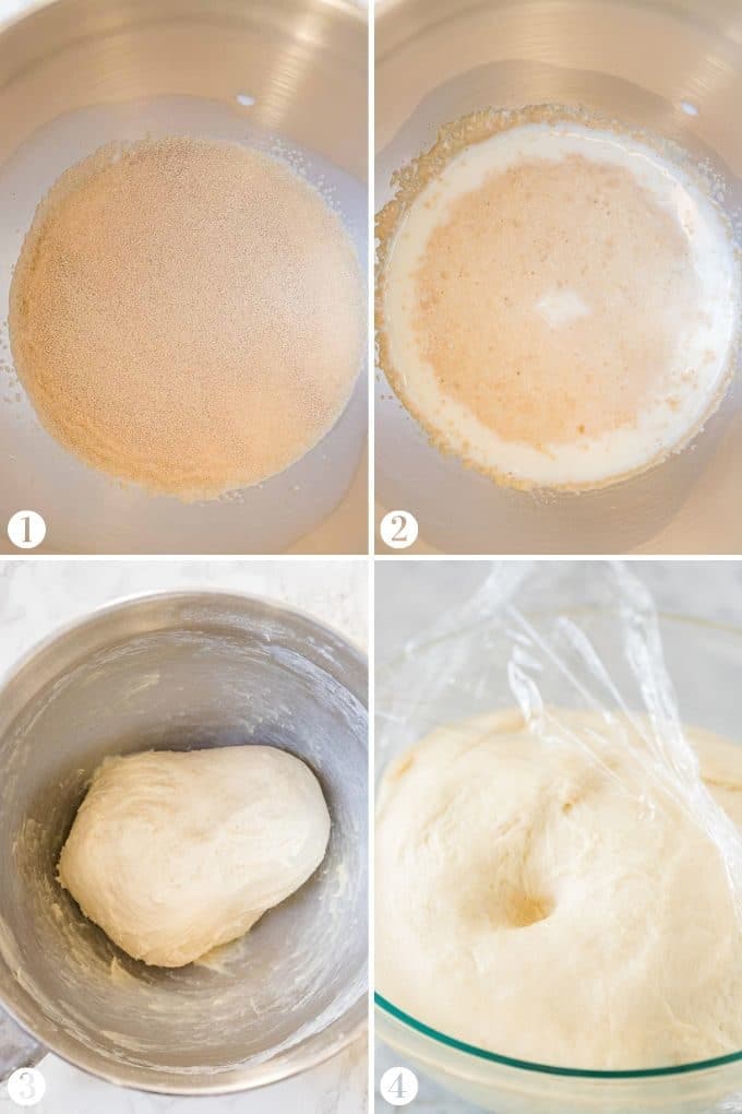 Comment préparer la pâte pour les donuts à l'Air Fryer Collage