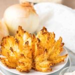 Oignon Frit en Fleurs à la Friteuse à Air