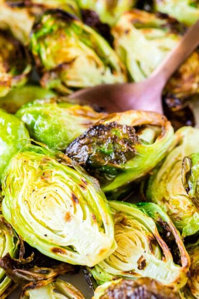 Choux de Bruxelles à la friteuse à air