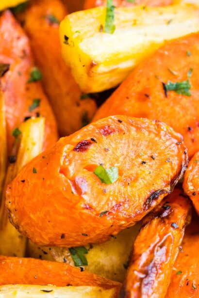 Carottes à la Friteuse à Air
