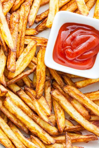 Frites à la friteuse à air