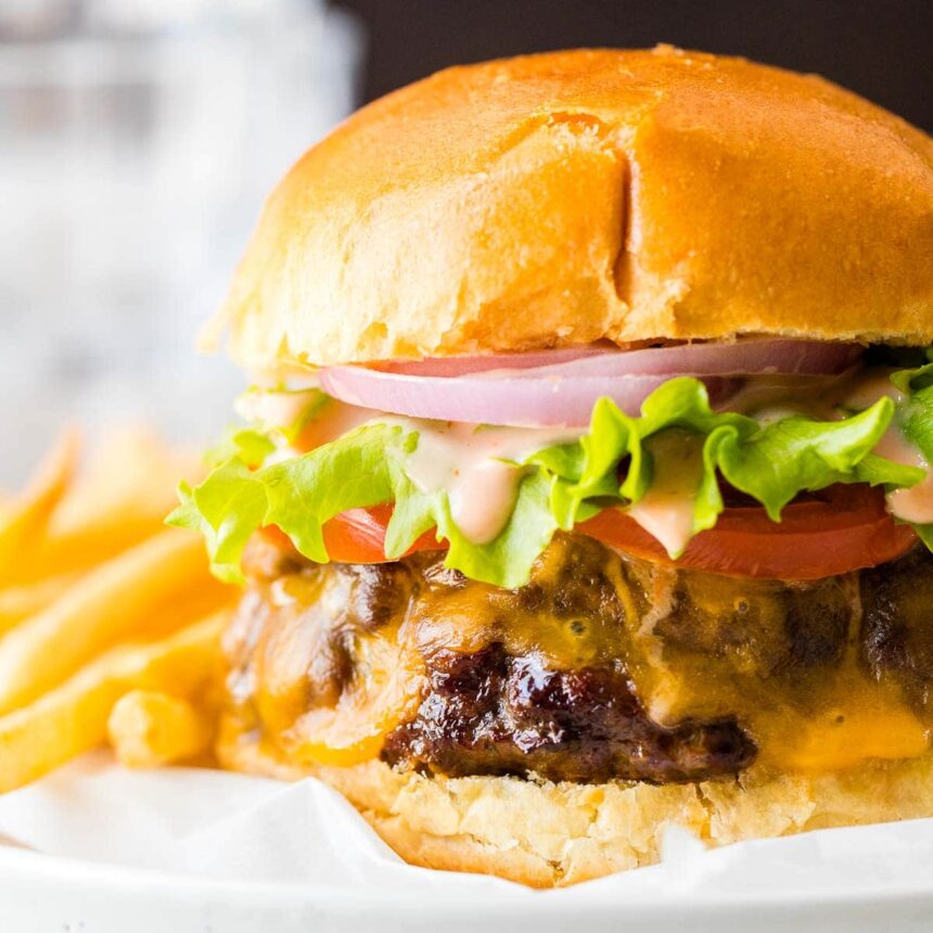 Hamburgers à la Friteuse à Air