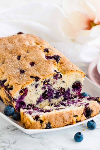 Pain aux myrtilles