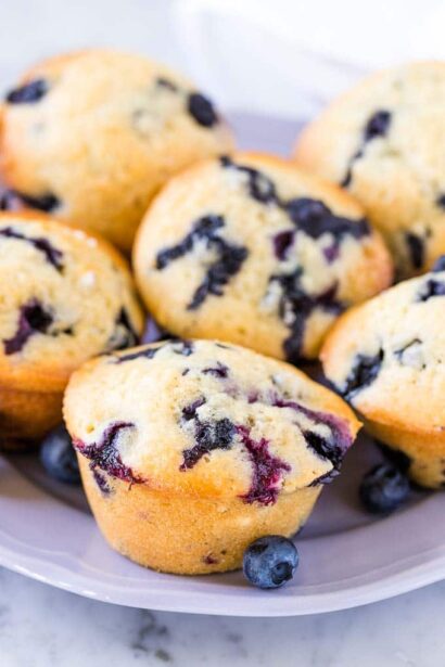 Muffins aux Myrtilles Faciles