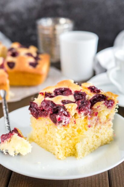 Recette de Gâteau aux Cerises Facile