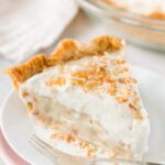 Tarte à la crème de coco