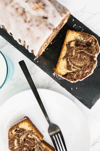 Gâteau au Citron Marbré
