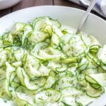 Recette de Salade de Concombre Allemande