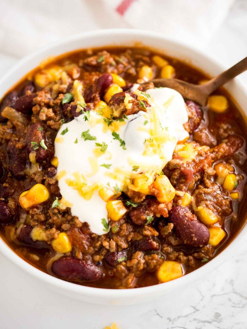 Recette de Chili à la Cocotte-Minute