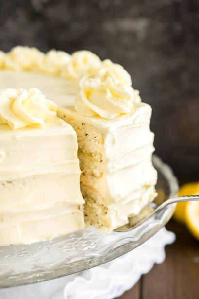 Gâteau au Citron et Graines de Pavot