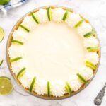 Tarte au Citron Vert Sans Cuisson
