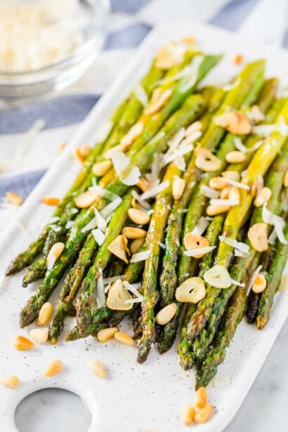 Asperges rôties