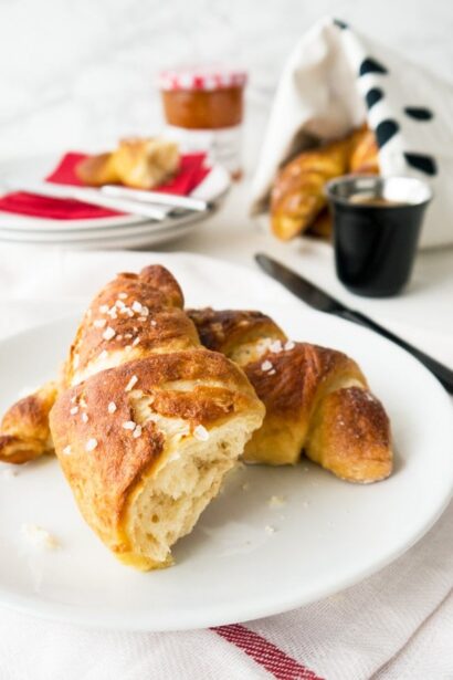 Croissants Prétzel Maison Faciles