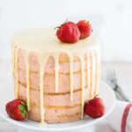 Gâteau Nu de Fraises en Couches