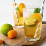 Limonade de kumquat, basilic et gingembre