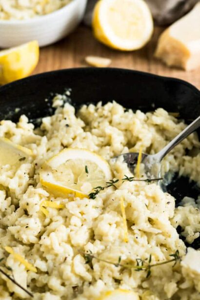 Risotto Crémeux au Citron