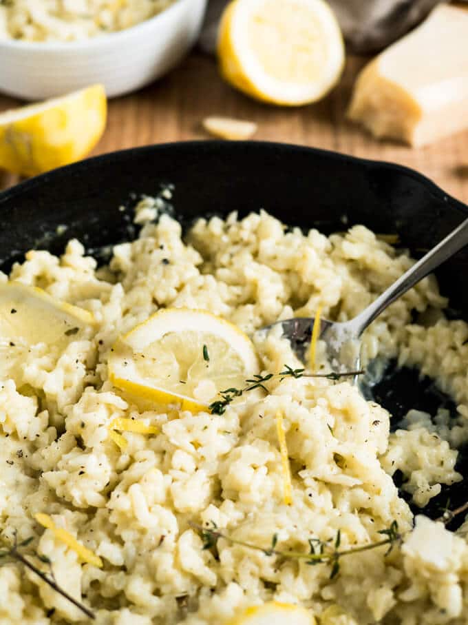 Risotto Crémeux au Citron