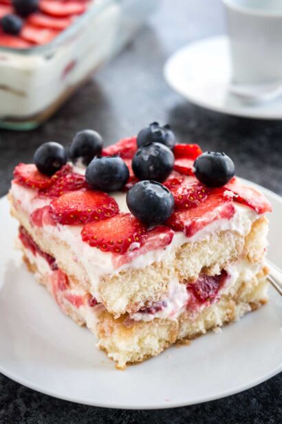 Tiramisu aux Fraises